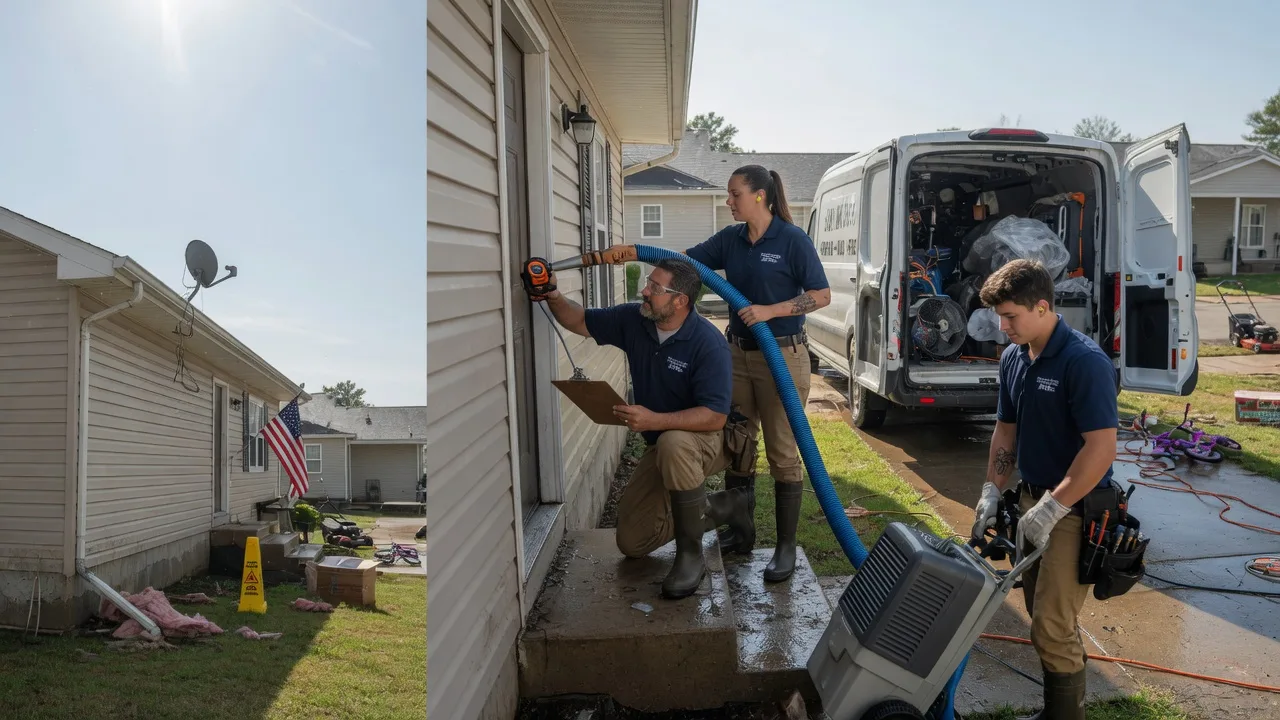 Ceiling Water Damage Restoration in Poyen, AR near me